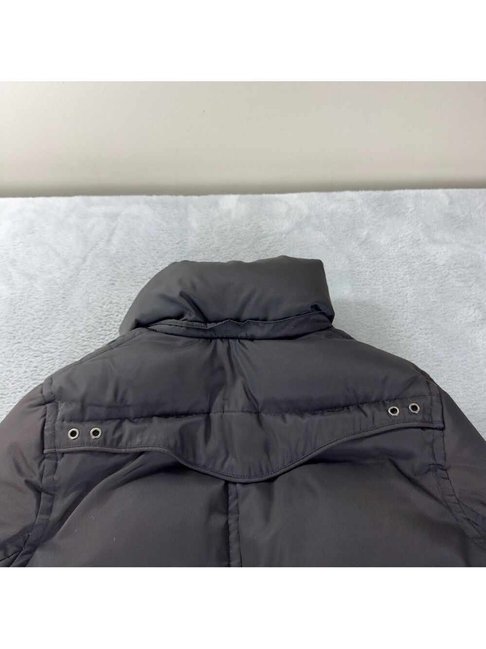 Soia & Kyo Women Size XS 80% Down 20% Feather Black Long Puffer Jacket w/o hood - Picture 11 of 14